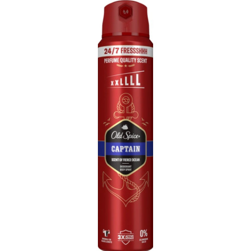Аерозольний дезодорант Old Spice Captain, 250 мл